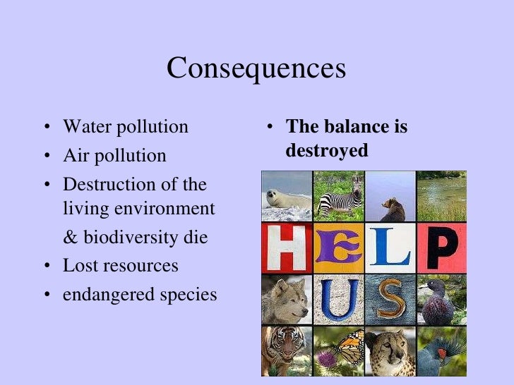 Natural Resource Depletion And Pollution