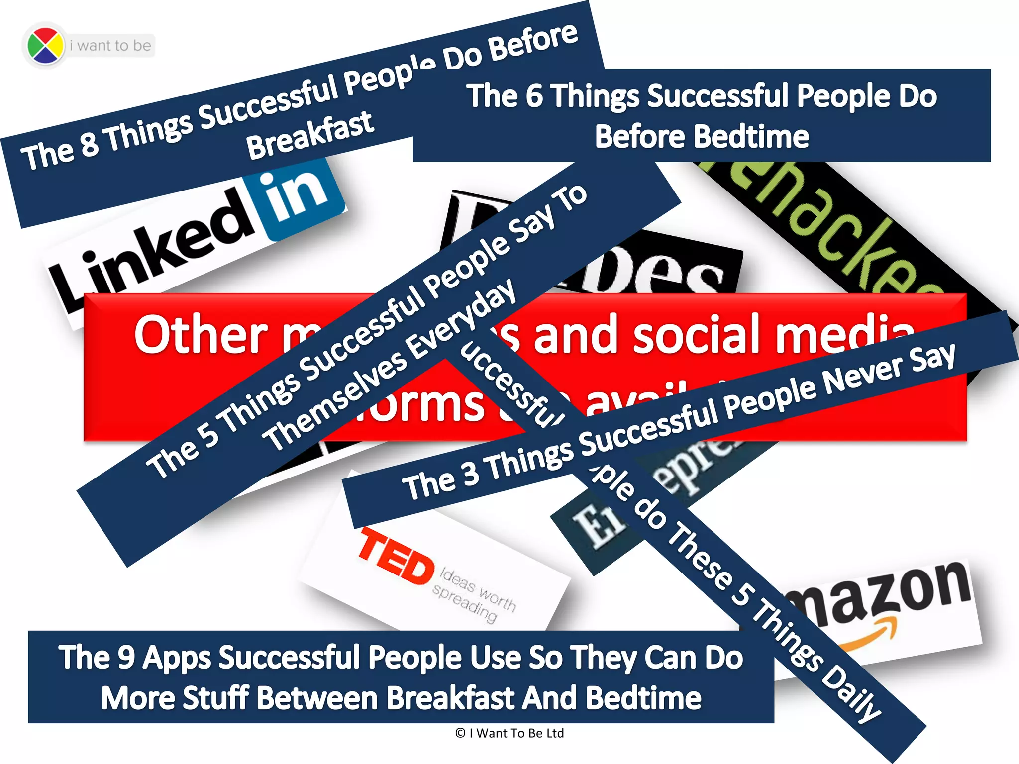 © I Want To Be Ltd
Success
 