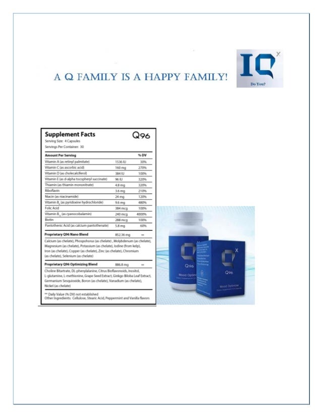 Q Sciences Health and Welllness Products