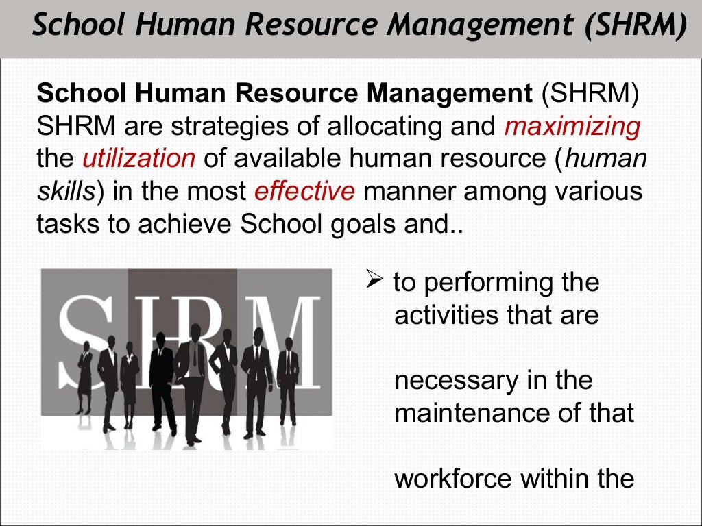 School Human Resource Management