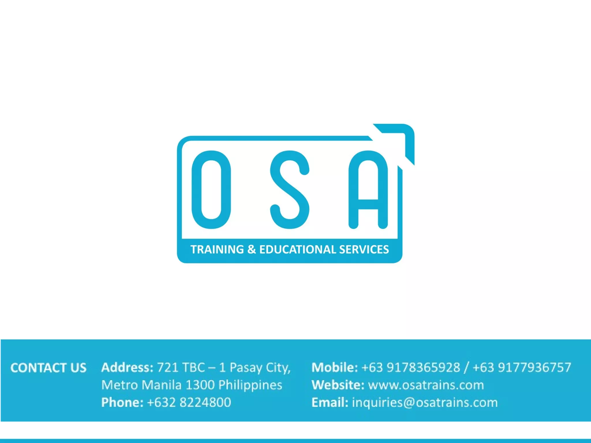Resource mobilization (osa)