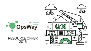 Resource offer by Opsway