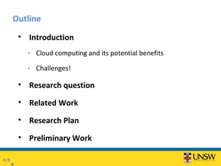 Resource provisioning optimization in cloud computing | PPT