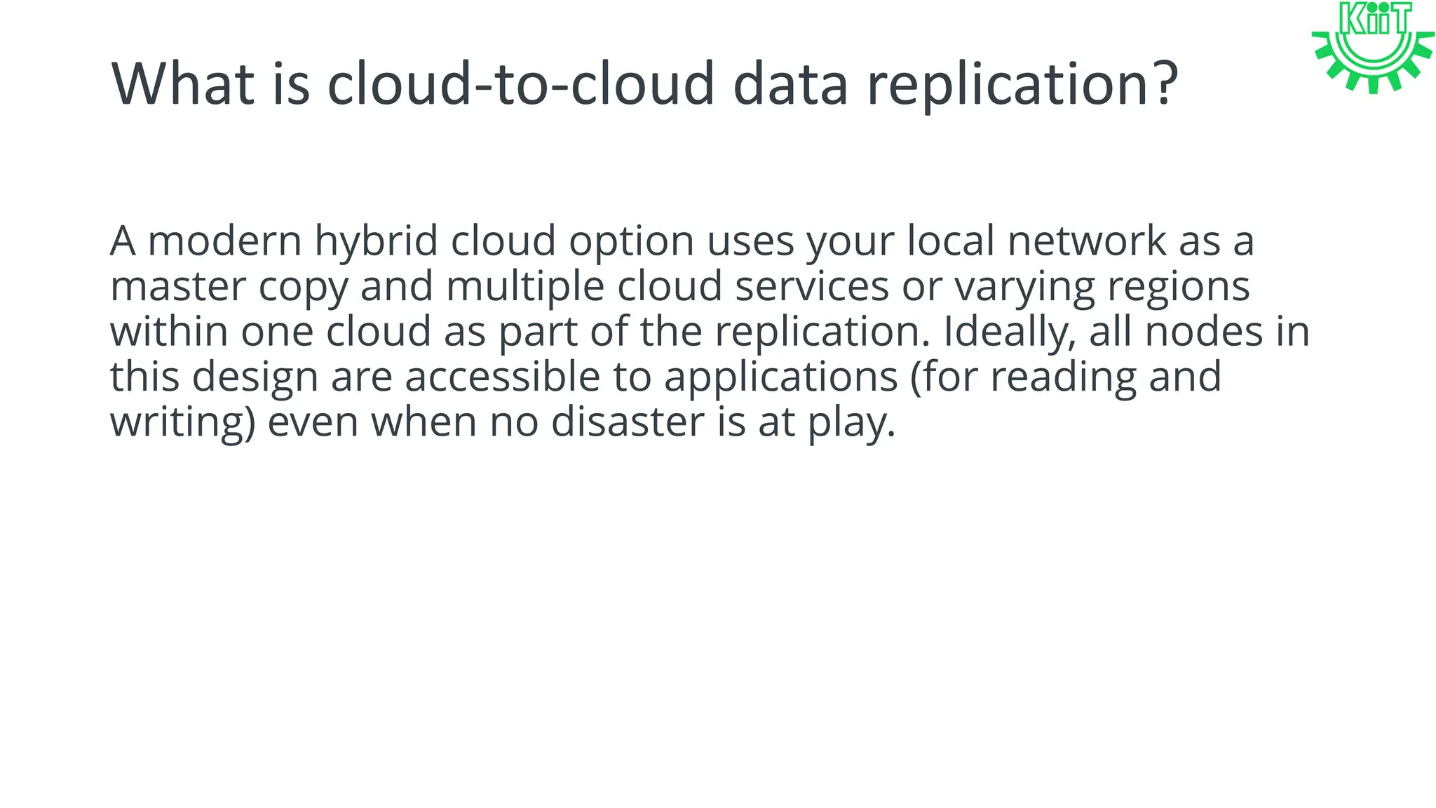 Resource replication in cloud computing. | PDF