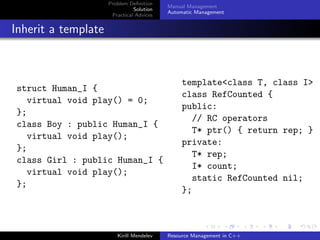Resource Management in C++