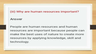 GEOGRAPHY: Chapter 1- Resources (CBSE Board)