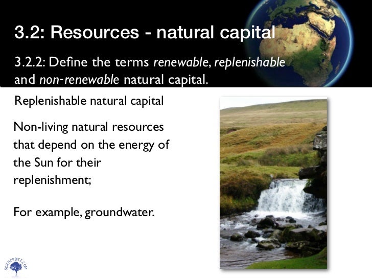 natural resources examples