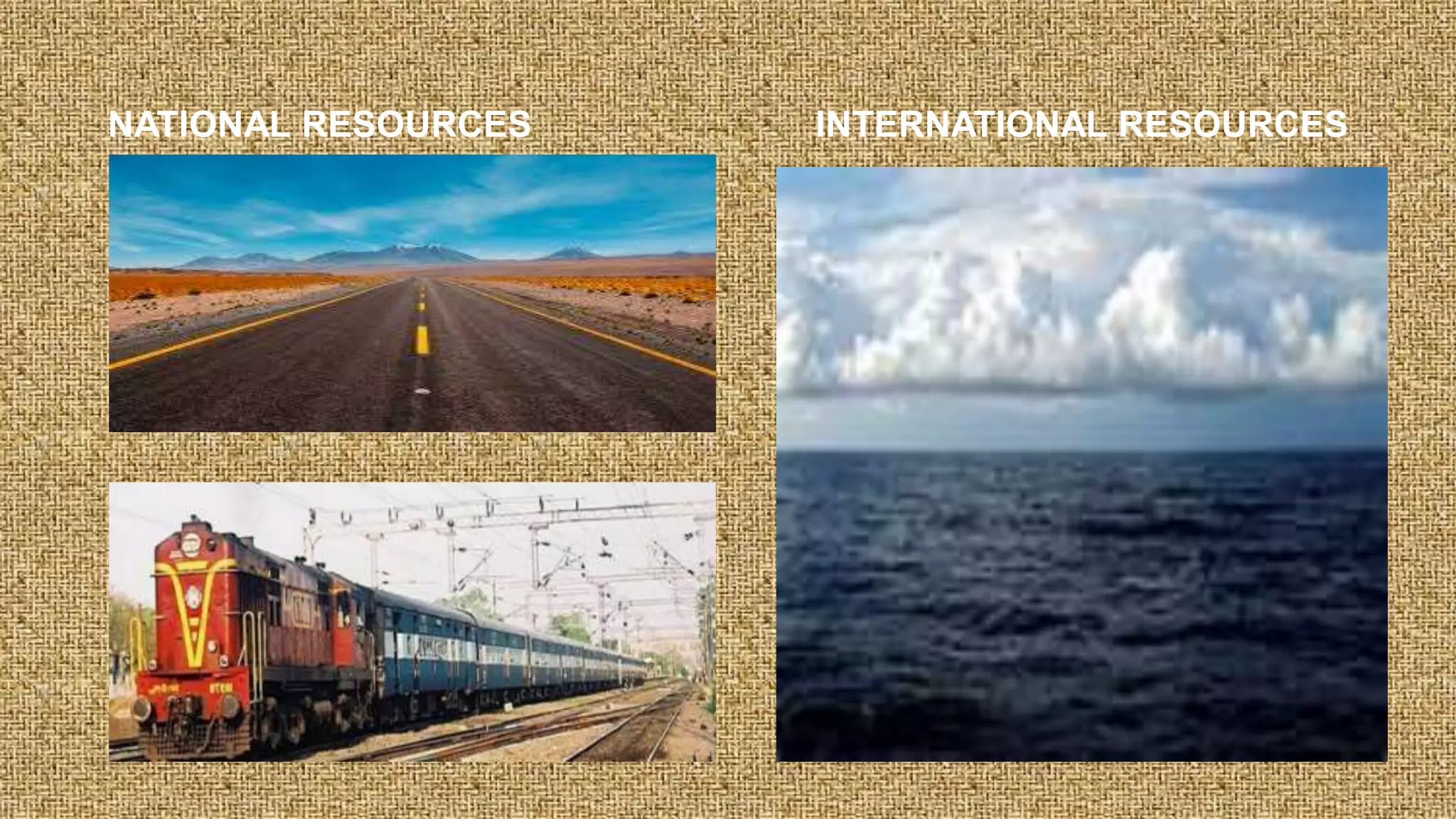 NATIONAL RESOURCES INTERNATIONAL RESOURCES
 