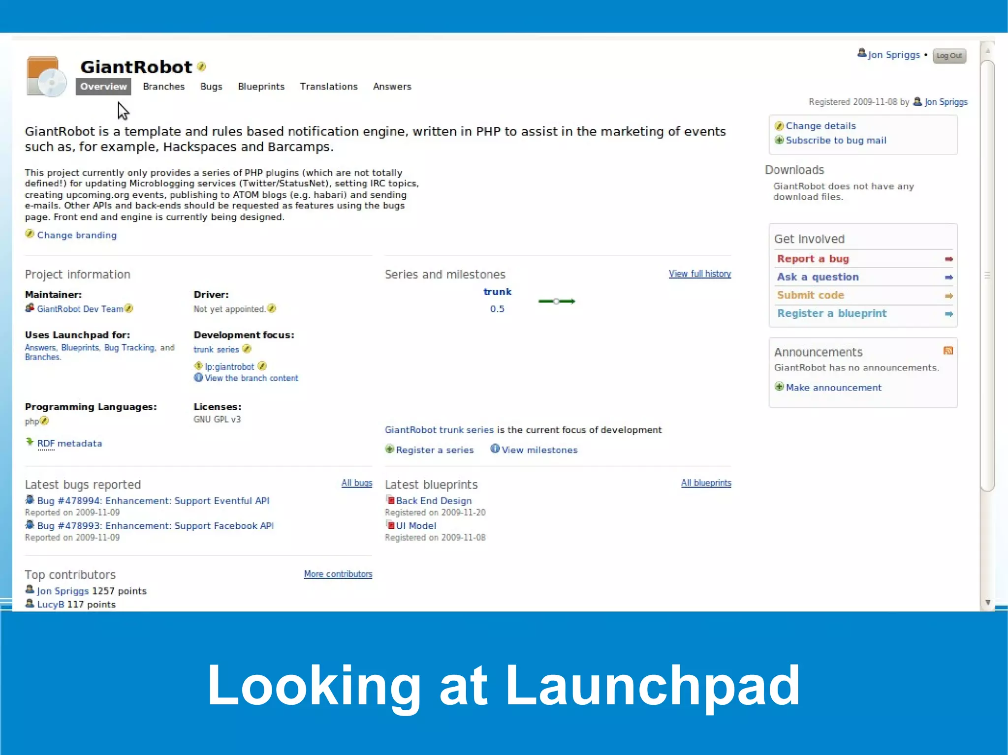I first started contributing to Free Software in 2001 when I released some re-written code for PHP-Nuke on my personal website. 