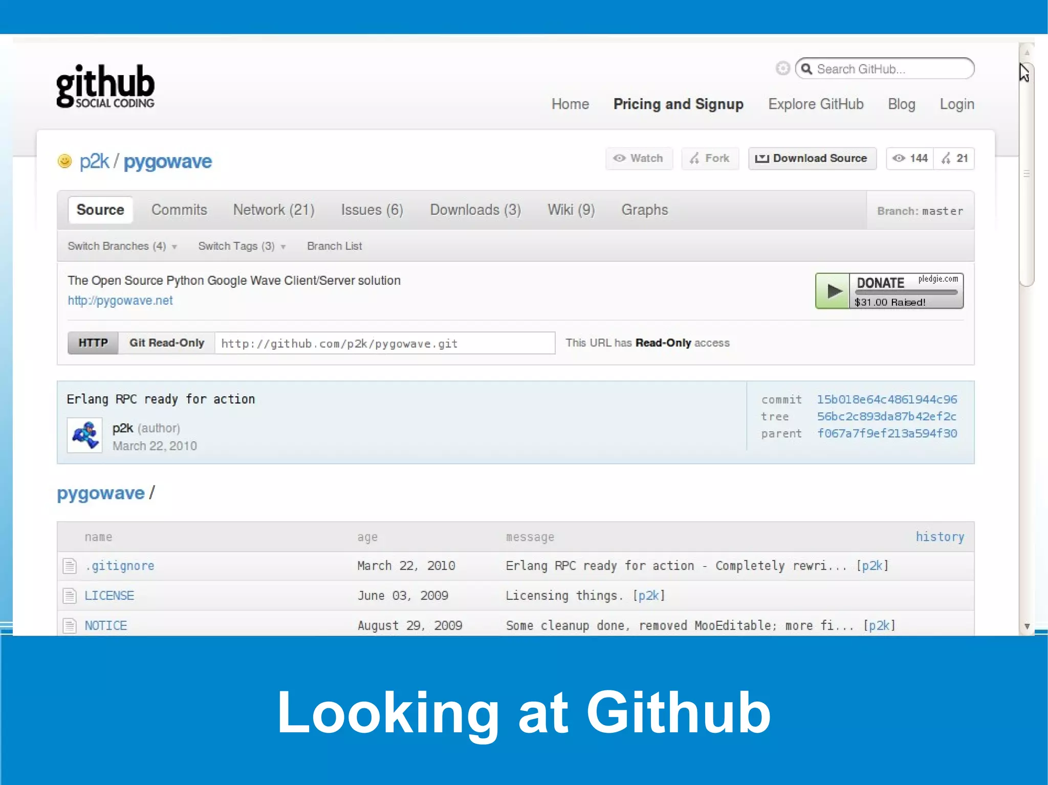 I used FLOSS with my peers in 2000 