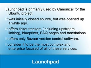 Sometimes it's not clear what sites and services bring what value, and why you should use them. I should know! 