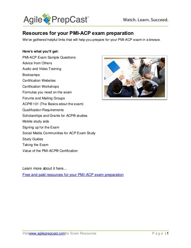 PMI-ACP Testantworten
