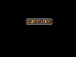 ORIENTATION

 