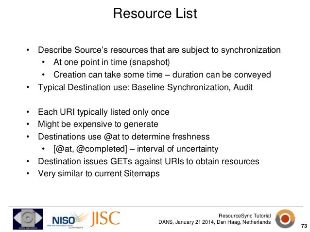 resourcesync tutorial