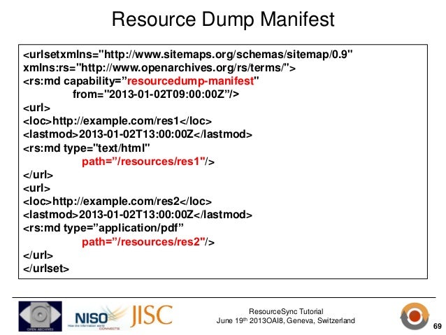 resourcesync tutorial oai8