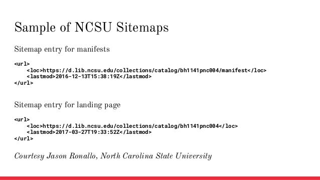 resourcesync overview and real world use cases for discovery harve