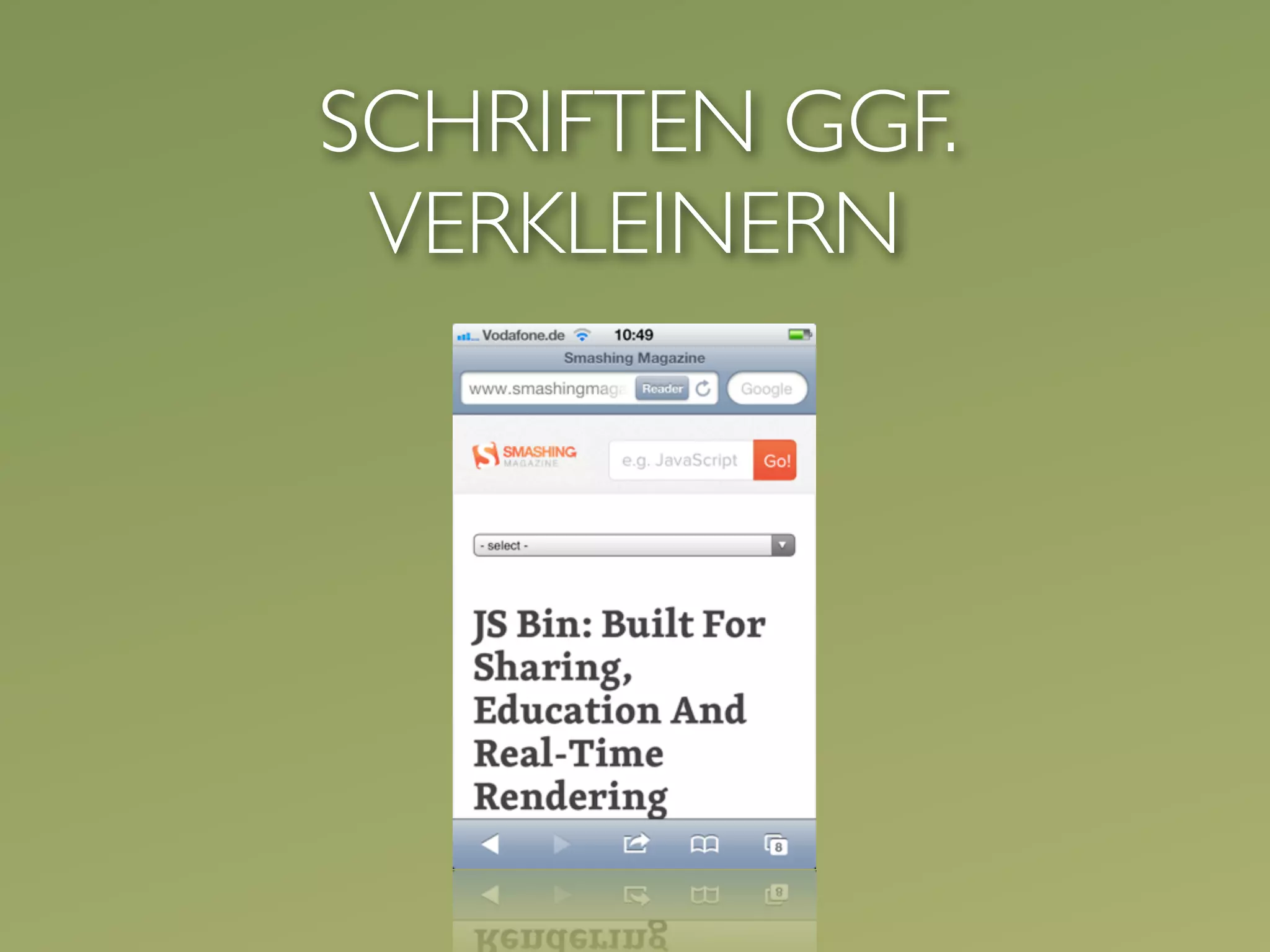 SCHRIFTEN GGF.
 VERKLEINERN
 