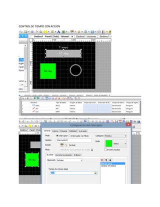 CONTROLDE TIEMPO CON ACCION
 