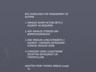 respiratory pharmacology drugs for pharmacy Students | PPT