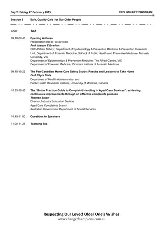Integrated Care for Older People | PDF