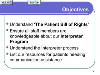 Respecting Patient Rights , patient rights ppt | PPT