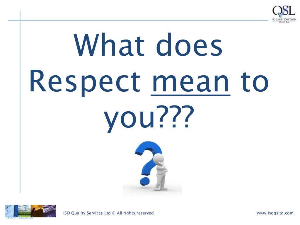 Respect in the workplace presentation