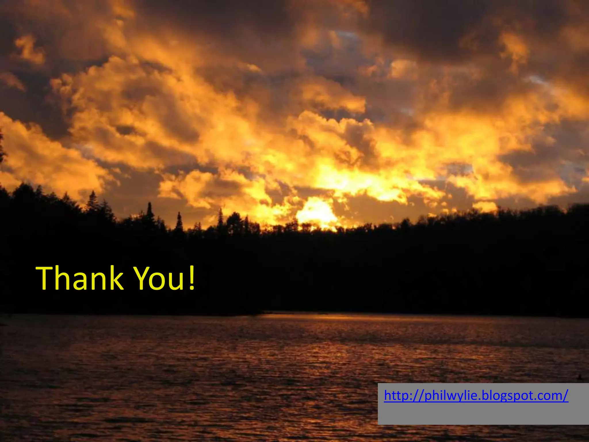 Thank You!http://philwylie.blogspot.com/