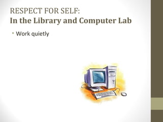 Respect Equipment Computer Lab Respect ppt 1 | PPT
