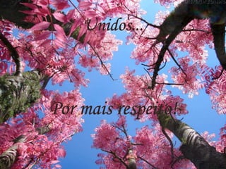 Unidos...Por mais respeito! 