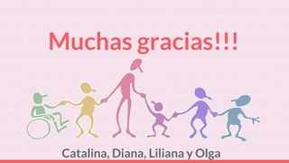 Muchas gracias!!!
Catalina, Diana, Liliana y Olga
 