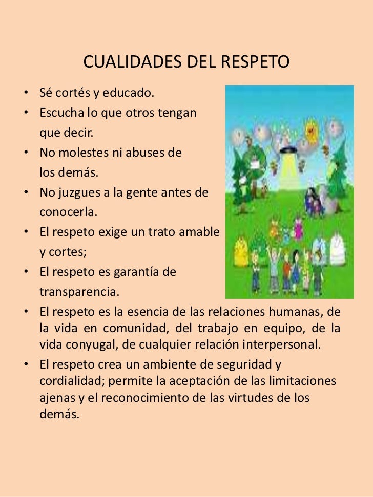 Respeto.