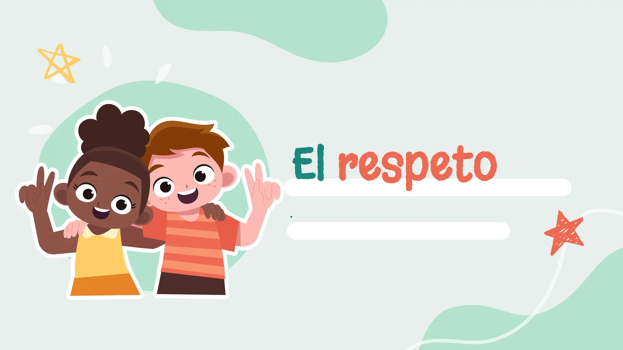 Presentación de la virtud del respeto para niños y exposiciones | PPTX