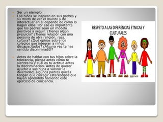 Respeto a la diferencia | PPTX
