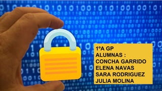 1ºA GP
ALUMNAS :
CONCHA GARRIDO
ELENA NAVAS
SARA RODRIGUEZ
JULIA MOLINA
 