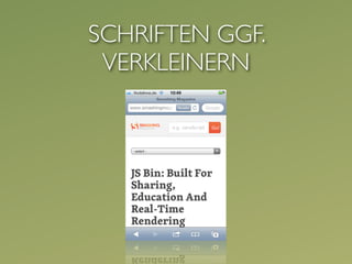 SCHRIFTEN GGF.
 VERKLEINERN
 