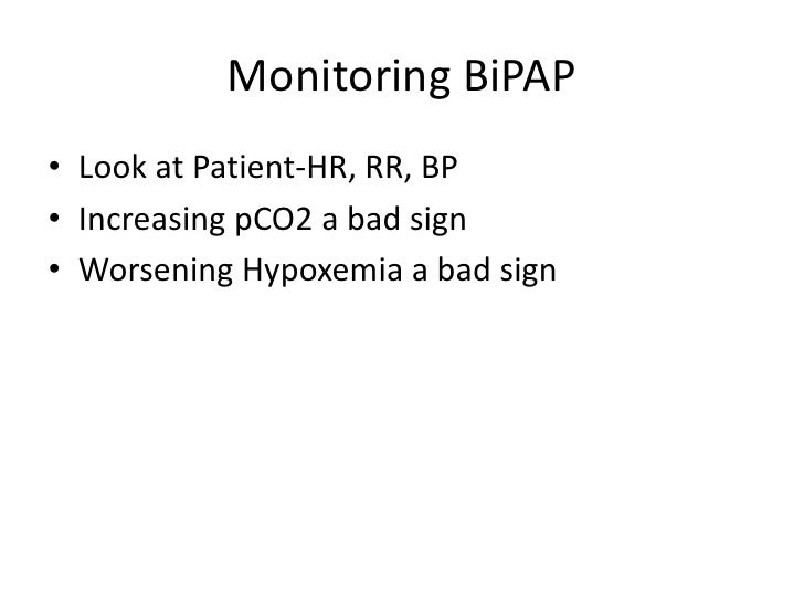 Resp failure talk 9 10 bipap and hfnc emphasis