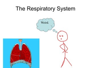 The Respiratory System
Weird.
 