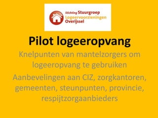 Actueelhouden van respijtadressen