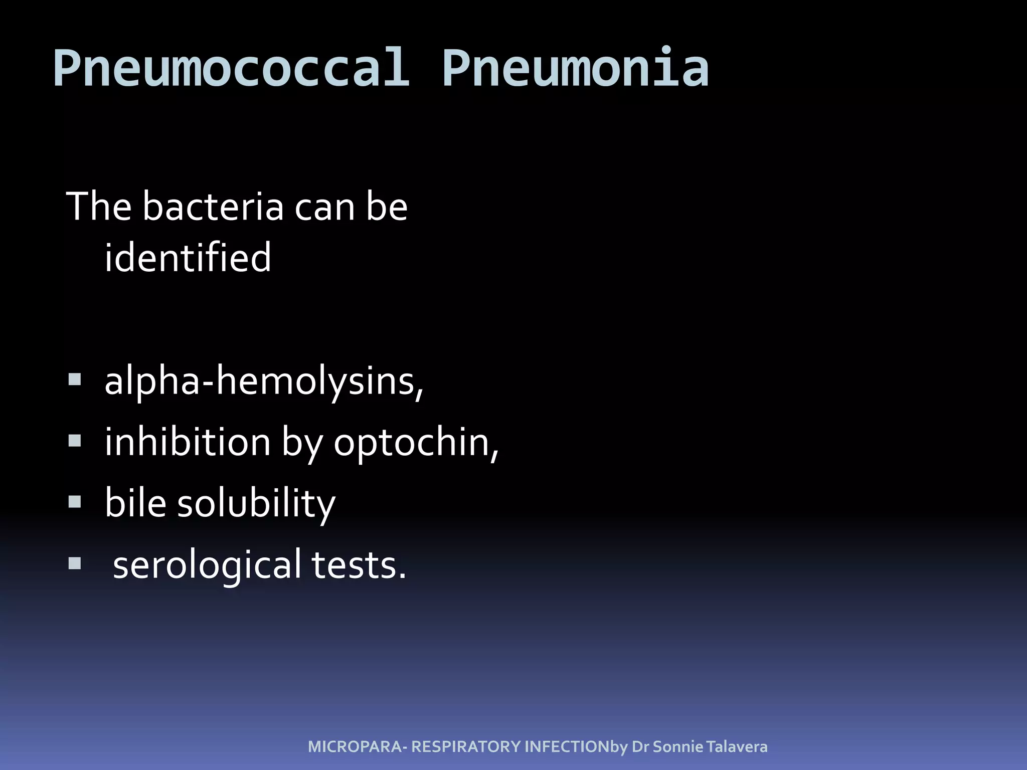 StainingCOUNTERSTAININGPour 0.1% methylene blue to cover the whole surface of the smear and leave for 5-10 seconds.Tilt the slide to drain off excess methylene blue.