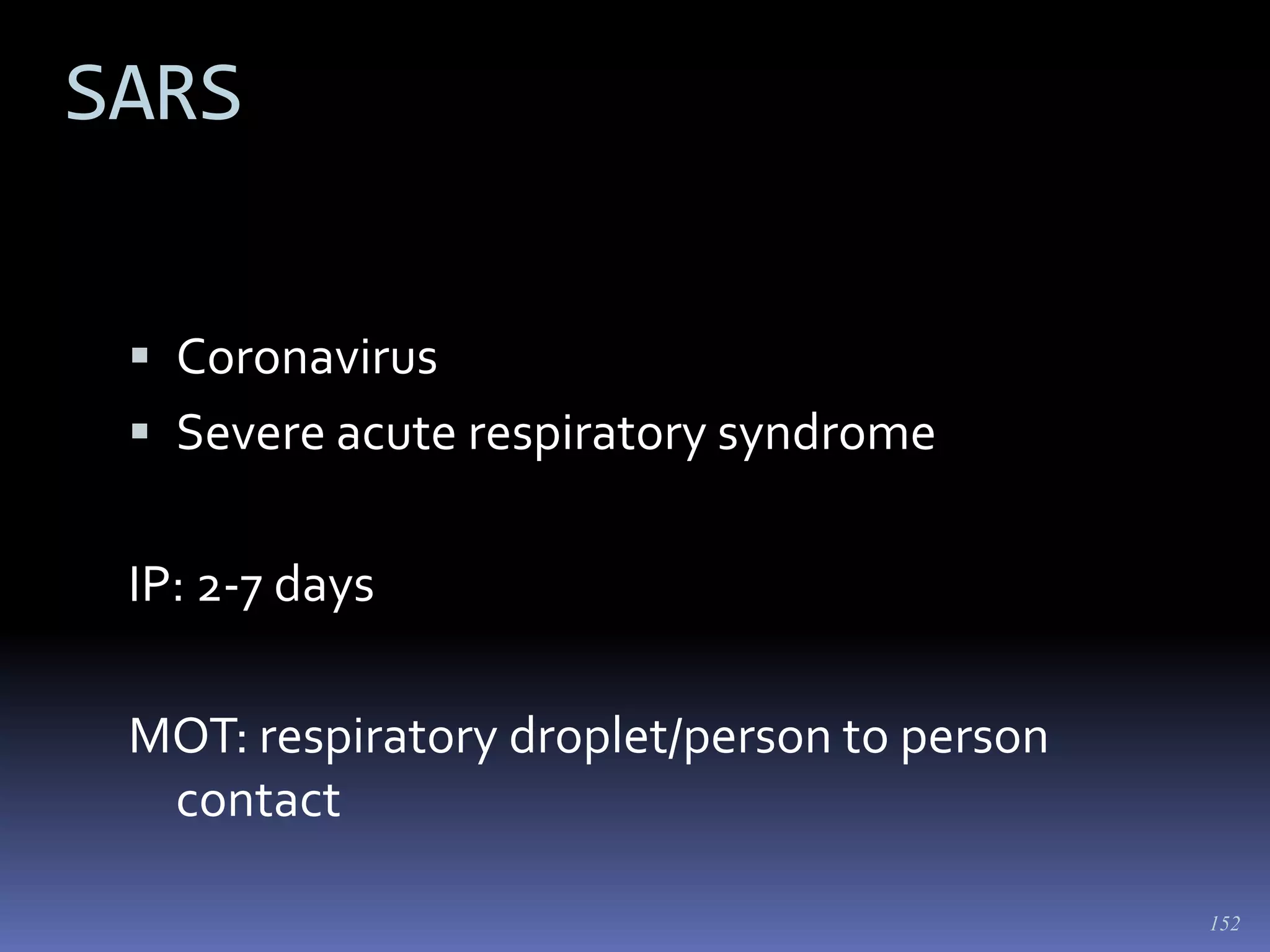 Q Fever Wide range of clinical symptoms60% asymptomatics/sx: High fever, muscle ache, headache and coughingHepatitis and endocarditis (persist  for months)Tx: Doxycycline , ChloroquineMICROPARA- RESPIRATORY INFECTIONby Dr Sonnie Talavera