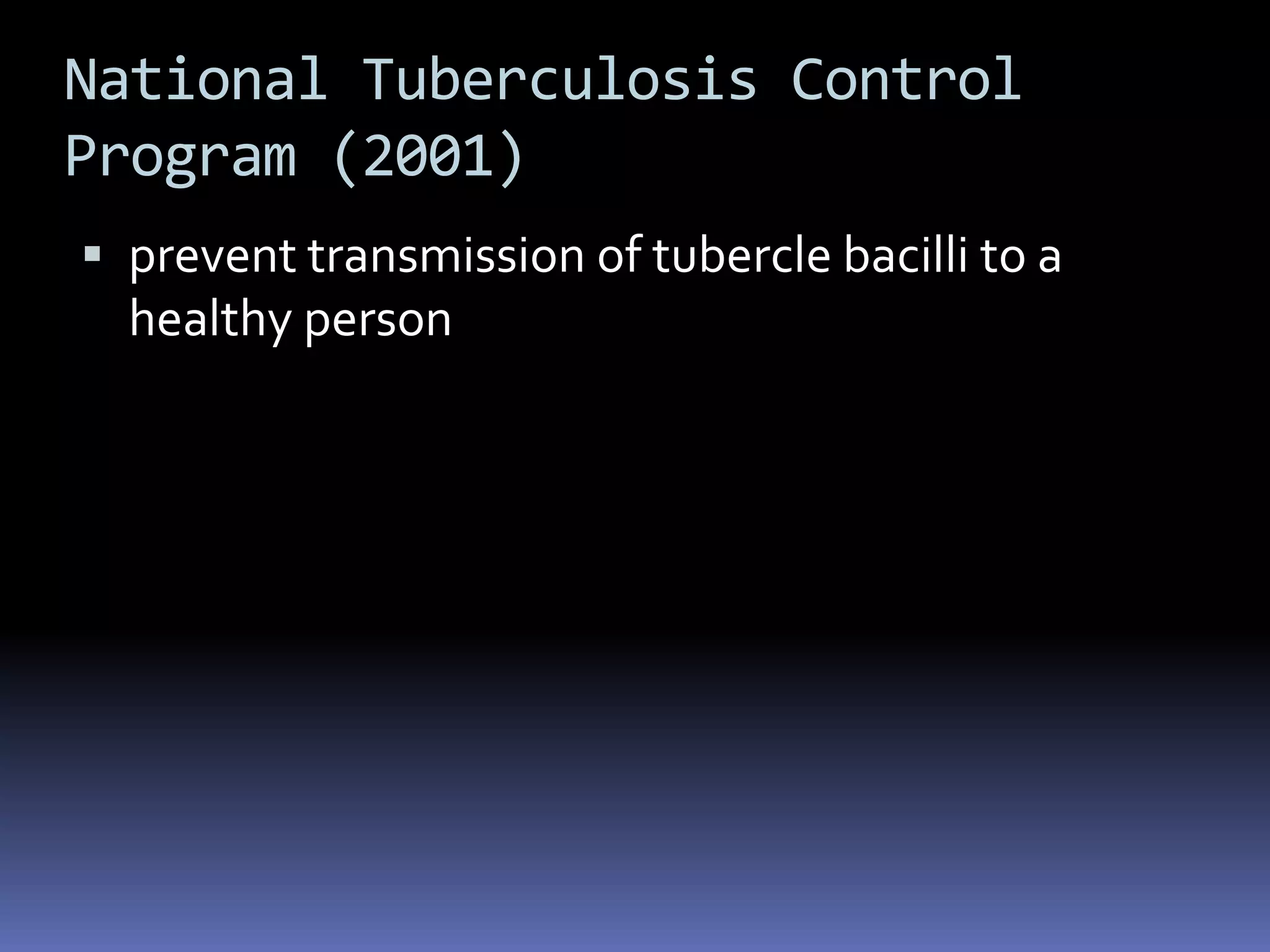Tuberculosis Laboratory diagnosis is based on the presence of acid-fast bacilli and isolation of the bacteria, which requires incubation (3-6weeks) of up to 8 weeks (Lowenstein-Jensen Agar)MICROPARA- RESPIRATORY INFECTIONby Dr Sonnie Talavera