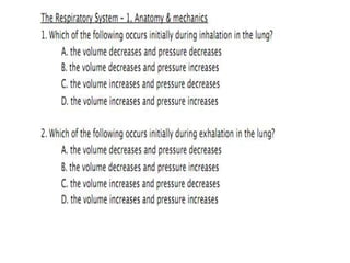 Respiration
