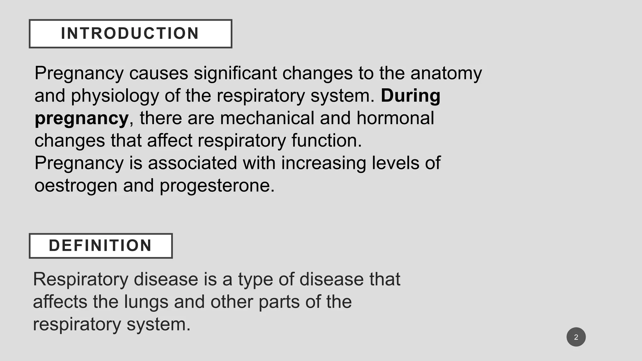 Picture of Respiratory Diseases in Pregnancy | PPTX