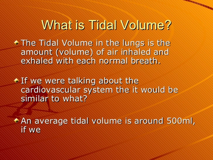 Respiratory effects of exercise