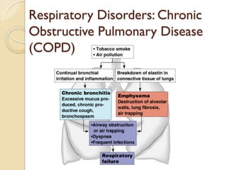 Respiratory Disorders: Chronic
Obstructive Pulmonary Disease
(COPD)
 