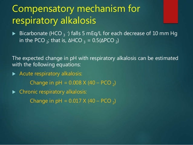 Respiratory Acidosis And Alkalosis