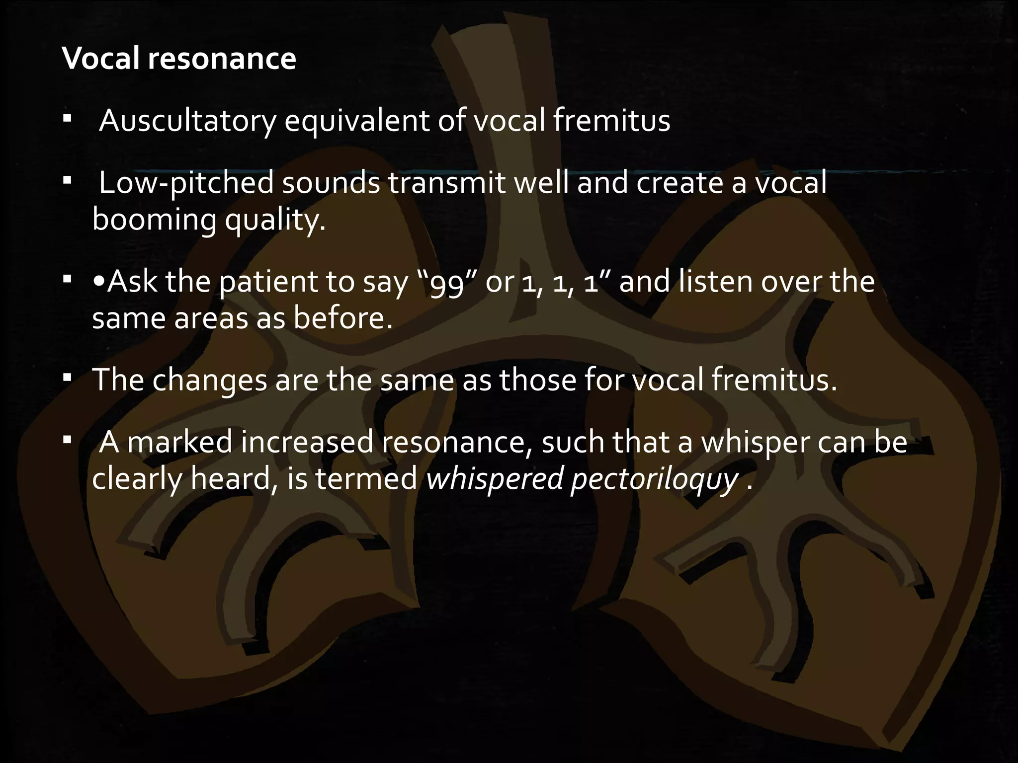 Respiratory System assessment | PPT