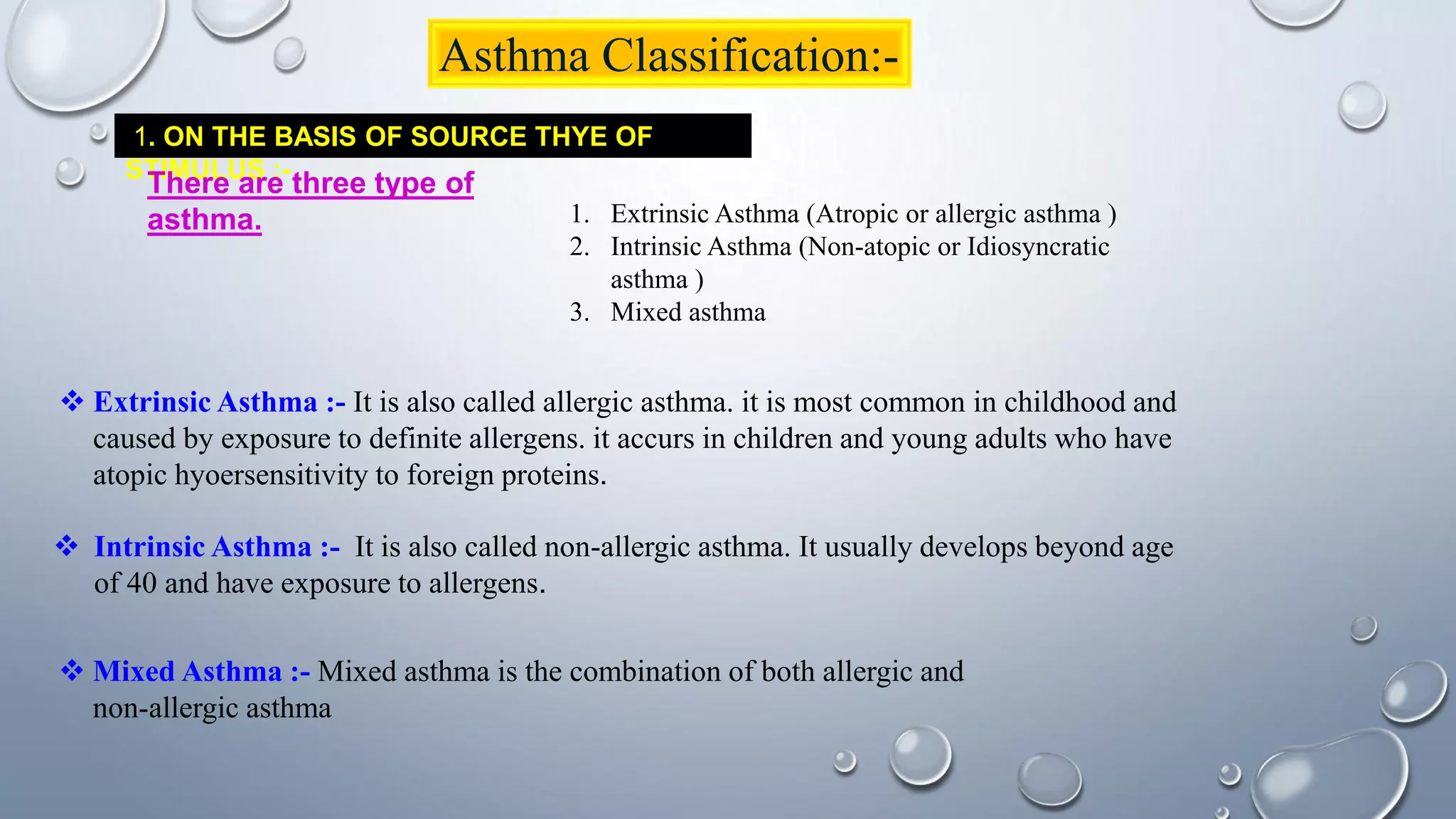 Respiratory Diseases(Asthma) | PPTX
