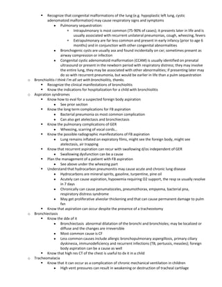 Expiratory stridor: tracheomalacia or lesions in the airway structures or thoracic cavity