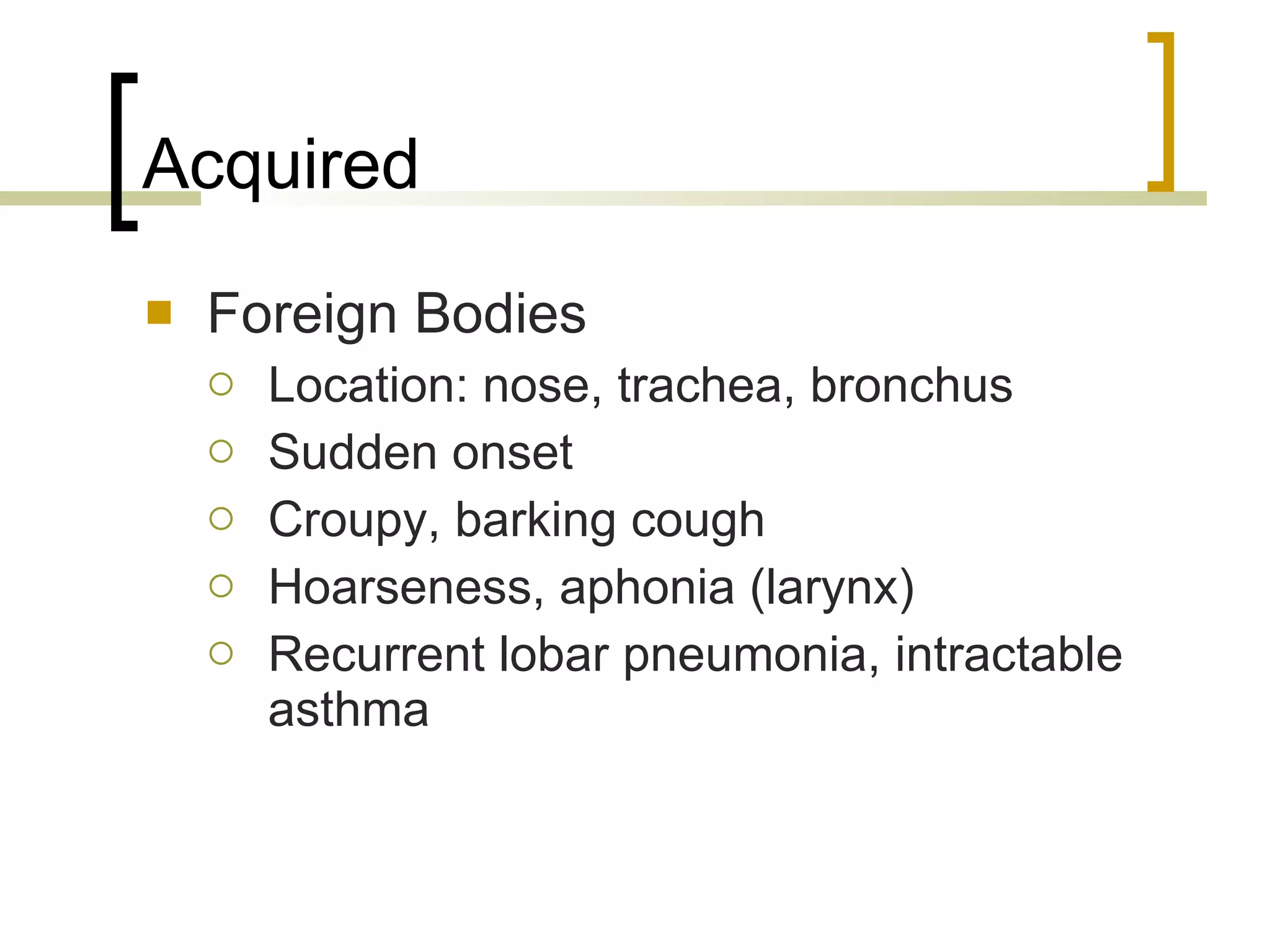 Respiratory disorders in children | PPT